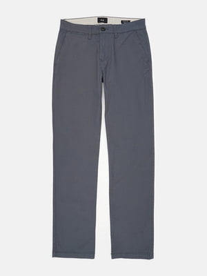 Темно-серые повседневные брюки с карманами | 6844357
