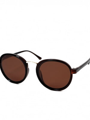 Сонцезахисні окуляри темно-коричневого кольору | 6845213