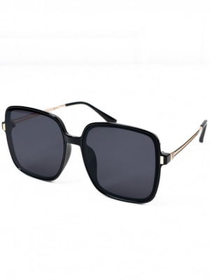 Чорні купні сонцезахисні окуляри в стилі ретро | 6845226