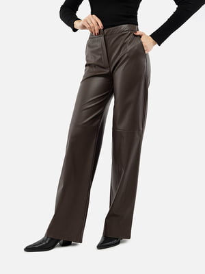 Жіночі штани 36 коричневий Lefon ЦБ-00241713 | 6840752