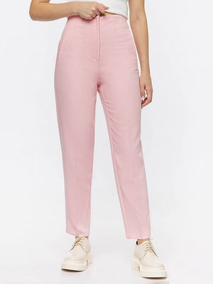 Жіночі штани S рожевий Karol ЦБ-00190783 | 6840755
