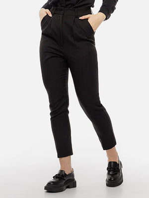 Жіночі штани прямі S чорний Yes Style ЦБ-00214708 | 6840759