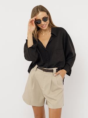 Жіноча блуза з довгим рукавом Оne size чорний DISPATCH ЦБ-00227802 | 6840909