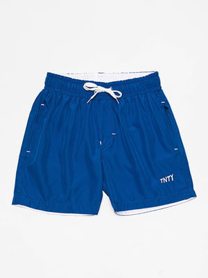 Пляжні шорти для хлопчика 116 блакитний Toontoy ЦБ-00192678 | 6840993