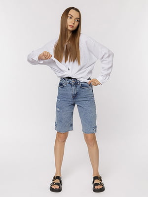 Жіночі джинсові шорти 34 блакитний Oreo jeans ЦБ-00219141 | 6841204