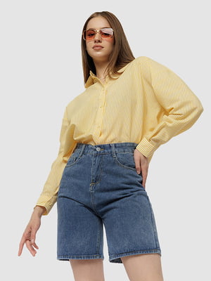 Жіночі джинсові шорти XXL синій Brands ЦБ-00216902 | 6841210