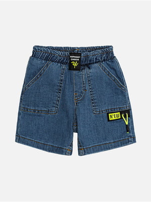 Шорти джинсові для хлопчика 98 синій ALG ЦБ-00220444 | 6841221