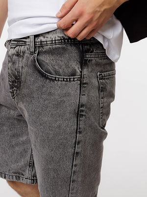 Чоловічі джинсові шорти мом 30 сірий INTERCODE ЦБ-00218859 | 6841392