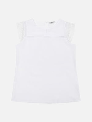 Блуза для дівчинки Mevis ЦБ-00196913 146 Білий | 6841428