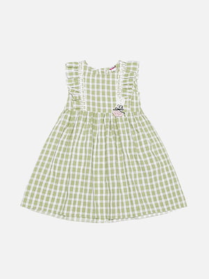 Сукня для дівчинки 116 зелений Mevis ЦБ-00191866 | 6841447