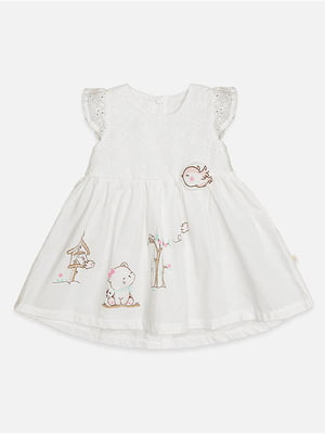 Сукня для дівчинки 62 білий Elefin baby ЦБ-00219563 | 6841459
