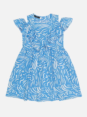 Сукня для дівчинки 116 блакитний Jak pani ЦБ-00221436 | 6841466