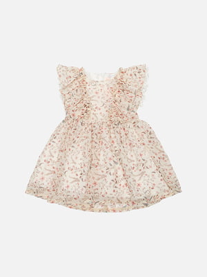 Сукня для дівчинки 80 бежевий Baby rose ЦБ-00221844 | 6841472