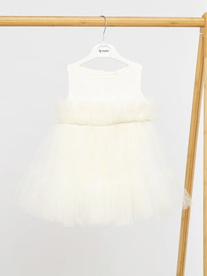 Сукня для дівчинки 92 молочний Wecan ЦБ-00228210 | 6841482