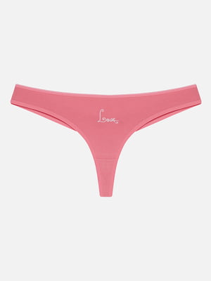 Жіночі трусики-стрінги Donella ЦБ-00220520 S Рожевий | 6841531