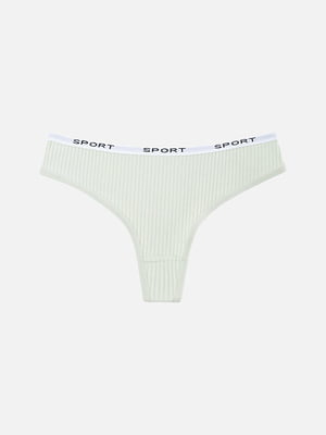 Жіночі трусики Underwear ЦБ-00237677 XL М'ятний | 6841573