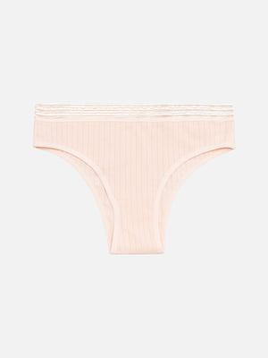 Жіночі трусики бразільяно Underwear ЦБ-00237683 M Рожевий | 6841578