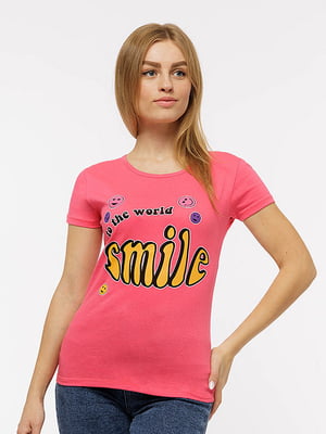 Жіноча футболка S рожевий Brands ЦБ-00191993 | 6841689