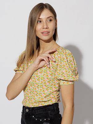 Жіноча футболка S персиковий SHENAZ ЦБ-00219273 | 6841763