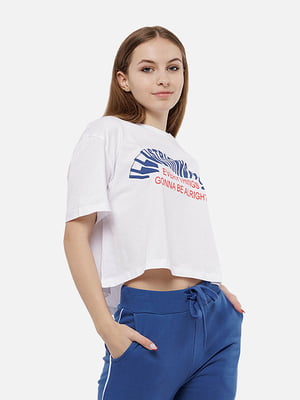 Жіноча футболка пряма XS білий Joggy ЦБ-00210071 | 6841785