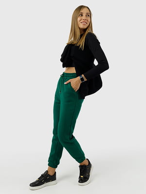 Жіночі спортивні штани M зелений Yuki ЦБ-00223869 | 6841816