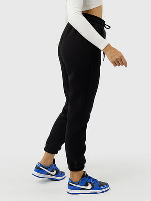 Жіночі спортивні штани M чорний Yuki ЦБ-00223870 | 6841817