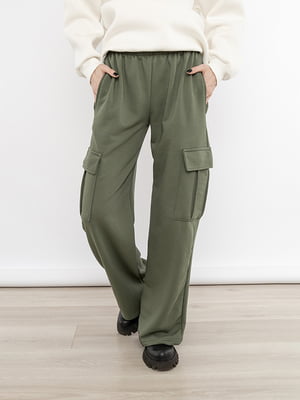 Жіночі спортивні штани S оливковий Madmext ЦБ-00233182 | 6841819