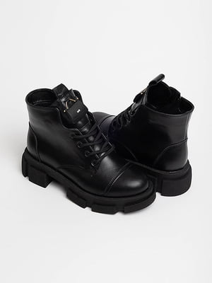 Жіночі черевики 39 чорний Yuki ЦБ-00192387 | 6841829