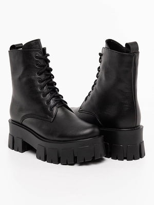 Жіночі черевики 36 чорний Yuki ЦБ-00167006 | 6841877