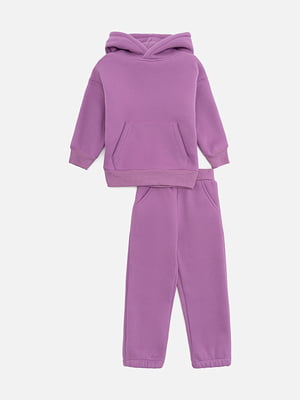Костюм зі штанами для дівчинки 92 фіолетовий Lizi Kids ЦБ-00220686 | 6841938