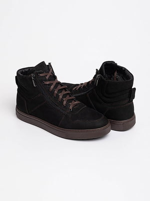 Чоловічі черевики 40 темно-коричневий Yuki ЦБ-00196216 | 6842022