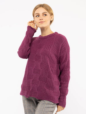 Жіночий джемпер One Size фіолетовий Brands ЦБ-00195687 | 6842055