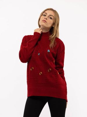 Жіночий светр One Size червоний Brands ЦБ-00194276 | 6842078