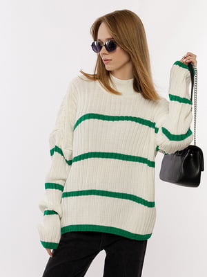 Жіночий светр One Size молочний Yuki ЦБ-00224592 | 6842090