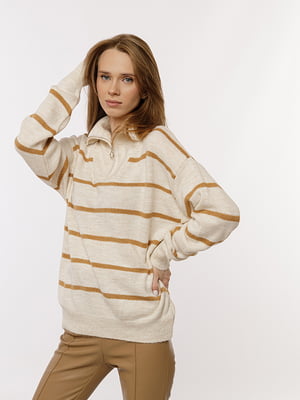 Жіночий светр One Size молочний Yuki ЦБ-00224594 | 6842092