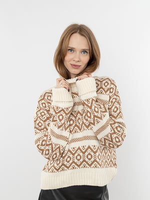 Жіночий светр One Size молочний Remina ЦБ-00233459 | 6842104