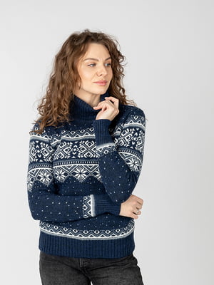 Жіночий светр One Size темно-синій Gerekli ЦБ-00233519 | 6842107