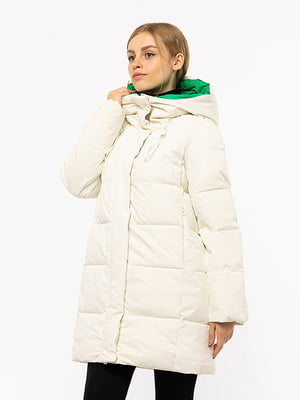 Жіноча куртка XL молочний Brands ЦБ-00195660 | 6842211