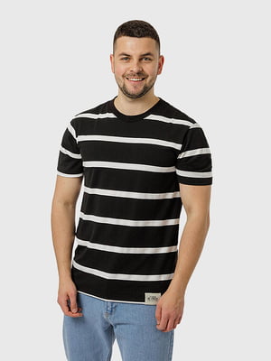 Чоловіча футболка S чорний Figo ЦБ-00218789 | 6842242