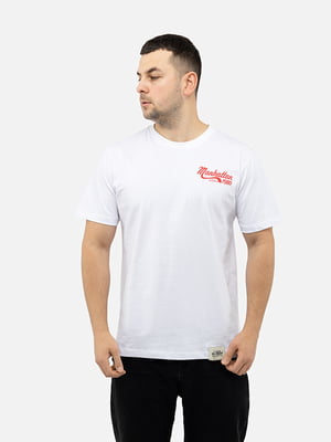 Чоловіча футболка S білий Figo ЦБ-00241586 | 6842271