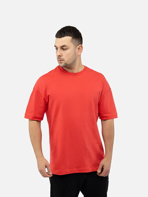 Чоловіча футболка S червоний Figo ЦБ-00241588 | 6842273