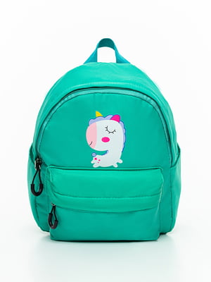 Рюкзак для дівчинки Єдиноріг зелений Brands ЦБ-00224027 | 6842368