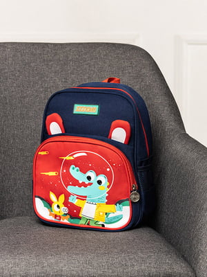 Рюкзак для хлопчика Крокодил темно-синій Brands ЦБ-00224694 | 6842369