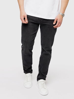 Чоловічі джинси слім 29 чорний Redcode ЦБ-00219090 | 6842459