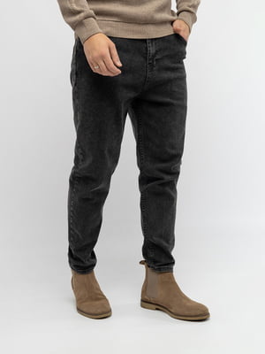 Чоловічі джинси мом 28 темно-сірий Redman ЦБ-00233102 | 6842490