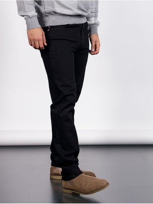Чоловічі джинси регуляр 32 чорний R.KOOST ЦБ-00233728 | 6842497