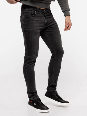 Чоловічі джинси 31 сірий Figo ЦБ-00203632 | 6842516