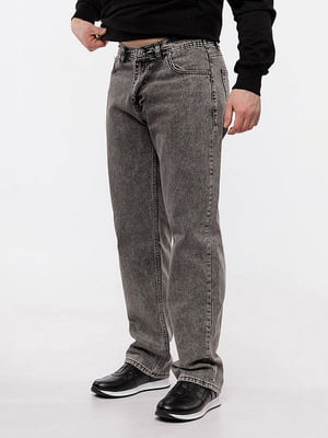 Чоловічі джинси комфорт 28 темно-сірий Redman ЦБ-00211994 | 6842524