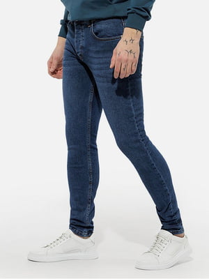 Чоловічі джинси слім 30 синій CONTAINER ЦБ-00213856 | 6842533