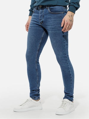 Чоловічі джинси слім 30 синій CONTAINER ЦБ-00213859 | 6842535